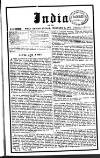 India Friday 01 February 1901 Page 1