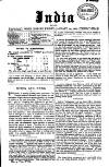 India Friday 24 January 1902 Page 1