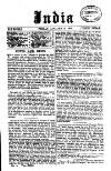 India Friday 08 January 1909 Page 1