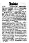 India Friday 01 July 1910 Page 1