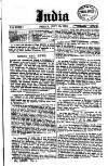 India Friday 22 July 1910 Page 1