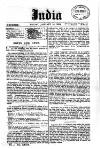 India Friday 24 January 1913 Page 1
