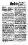 India Friday 02 January 1914 Page 1