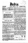 India Friday 20 March 1914 Page 1