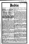 India Friday 26 February 1915 Page 1
