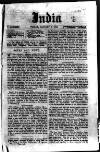 India Friday 03 January 1919 Page 1