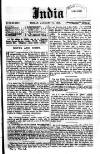 India Friday 17 January 1919 Page 1