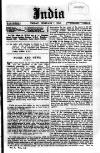 India Friday 07 February 1919 Page 1