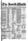 Jewish World Friday 11 January 1889 Page 1