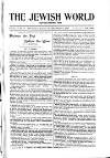 Jewish World Friday 28 January 1898 Page 5