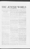 Jewish World Friday 03 February 1899 Page 5