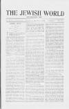 Jewish World Friday 24 February 1899 Page 5