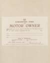 Motor Owner Saturday 01 December 1923 Page 97