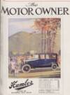 Motor Owner Monday 01 November 1926 Page 1