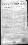 Weekly Review (London) Saturday 09 May 1863 Page 1