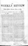 Weekly Review (London) Saturday 20 February 1864 Page 1