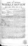 Weekly Review (London) Saturday 18 November 1865 Page 1