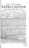 Weekly Review (London) Saturday 02 December 1865 Page 1