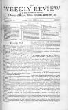Weekly Review (London) Saturday 09 April 1870 Page 1