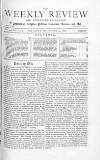 Weekly Review (London) Saturday 10 September 1870 Page 1