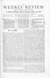 Weekly Review (London) Saturday 11 February 1871 Page 1