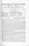 Weekly Review (London) Saturday 04 March 1871 Page 1