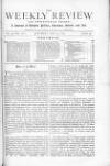 Weekly Review (London) Saturday 25 May 1872 Page 1
