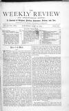 Weekly Review (London) Saturday 10 May 1873 Page 1