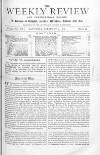 Weekly Review (London) Saturday 05 February 1876 Page 1