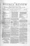 Weekly Review (London) Saturday 28 February 1880 Page 1