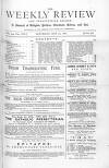 Weekly Review (London) Saturday 22 May 1880 Page 1