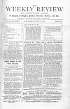 Weekly Review (London) Saturday 12 June 1880 Page 1