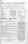 Weekly Review (London) Saturday 26 June 1880 Page 1