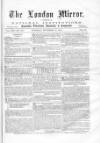 London Mirror Saturday 15 November 1873 Page 1