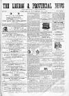 London & Provincial News and General Advertiser Saturday 30 November 1861 Page 1