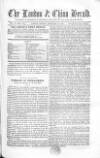 London & China Herald Monday 10 February 1868 Page 1