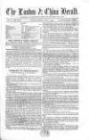 London & China Herald Friday 03 July 1868 Page 1
