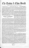 London & China Herald Friday 08 April 1870 Page 1