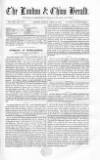London & China Herald Friday 22 April 1870 Page 1