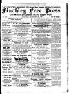 Finchley Press Saturday 22 February 1896 Page 1