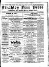 Finchley Press Saturday 21 March 1896 Page 1