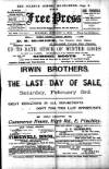 Finchley Press Saturday 03 February 1900 Page 1