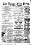 Brecknock Beacon Friday 13 June 1884 Page 1