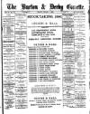 Burton & Derby Gazette Tuesday 05 January 1886 Page 1