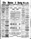 Burton & Derby Gazette Wednesday 24 March 1886 Page 1