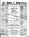 Burton & Derby Gazette Monday 16 August 1886 Page 1