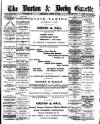 Burton & Derby Gazette Wednesday 25 August 1886 Page 1