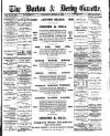 Burton & Derby Gazette Wednesday 13 October 1886 Page 1