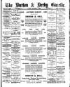 Burton & Derby Gazette Monday 01 November 1886 Page 1
