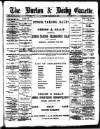 Burton & Derby Gazette Saturday 08 January 1887 Page 1